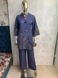 Embroidered 2-Piece Co-ord Set