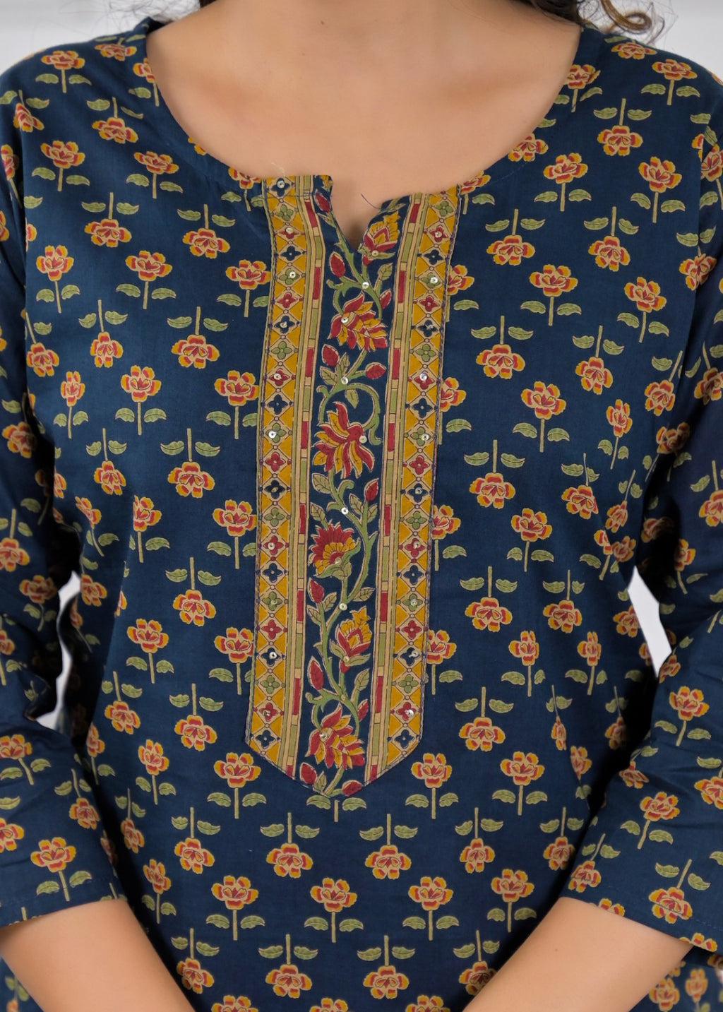 Floral Printed Sharara Suit Set