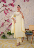 Women’s Floral Embroidered Kurta Palazzo with Dupatta Set