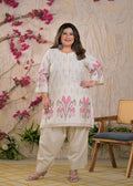 Women Ikat Motif 2 Piece Kurta Set