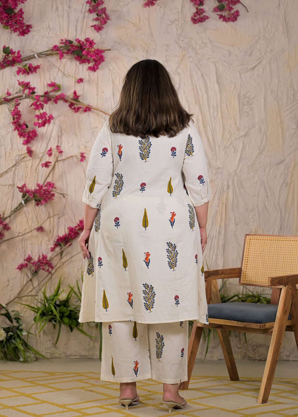 Women Tree Motif 2 Piece Co-Ord Set