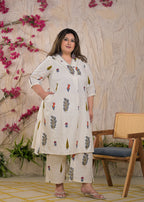 Women Tree Motif 2 Piece Co-Ord Set