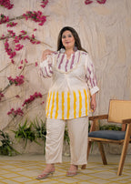Women Tie-Dye Printed 2 Piece Co-ord Set