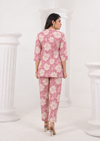 Floral Printed Kurta Pant Set