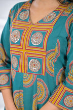 Women Printed Anarkali 3 Piece Kurta Set with Dupatta
