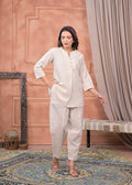 The Relaxed Slub Tunic & Tapered Trouser Co-Ord Set