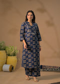 Women Bandhani Print 2-Piece Kurti Pant Set